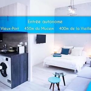 Appartement Studio Cathédrale Vieux-port - Mucem - Vieille Charité, Marseille
